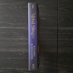 Metal Slinger Rachel Schneider 1st Edition HC Sprayed Edges Fire & Metal Fantasy