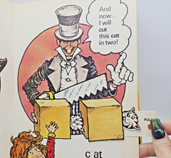 Vintage 1973 The Magic Word Book Pop-Up Electric Company Random House CTW