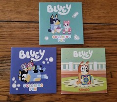 Bluey Book Lot of 18 Storybooks, Coloring Books, UNUSED