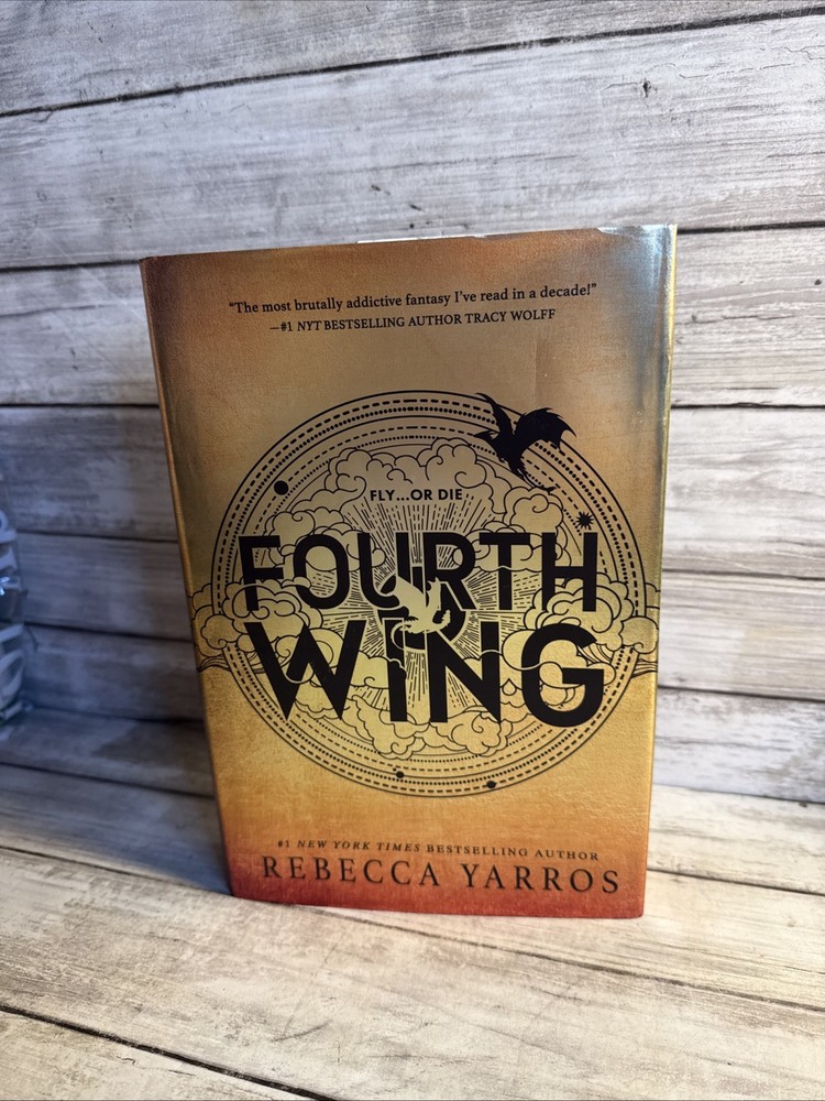 New! Fourth Wing By Rebecca Yaros Wing and Claw Collection HB Sprayed Edges
