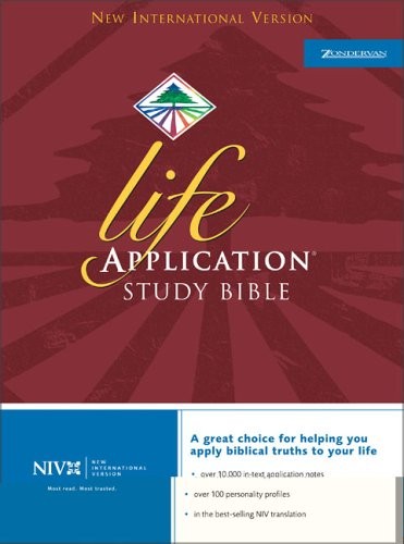 NIV LIFE APPLICATION STUDY BIBLE By Ronald A. Beers **BRAND NEW**