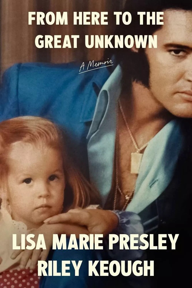Riley Keough AUTOGRAPHED Lithograph & Book From Here To The Great Unknown ELVIS