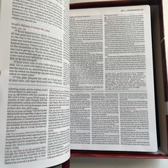 NKJV Study Bible, Premium Bonded Leather, Black, Red Letter Edition, Comfort…