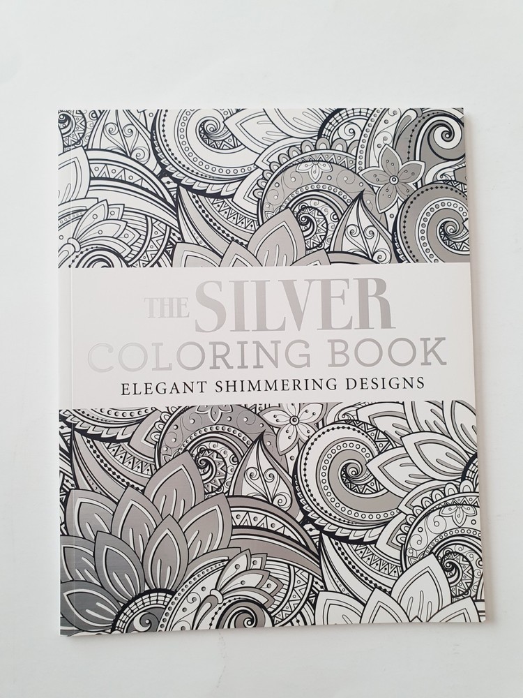 The Silver Colouring Book (Colouring Books) by Arcturus Publishing Book