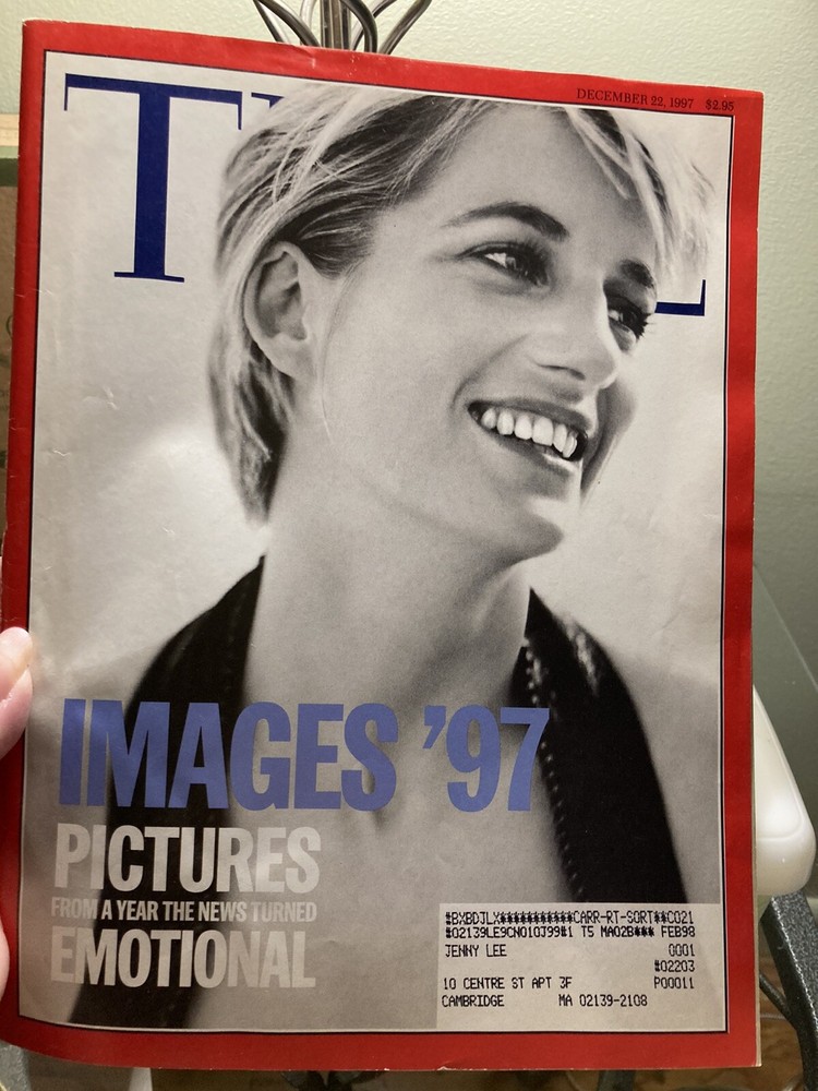 Time Magazine December 22 1997 Images of ’97 Princess Diana