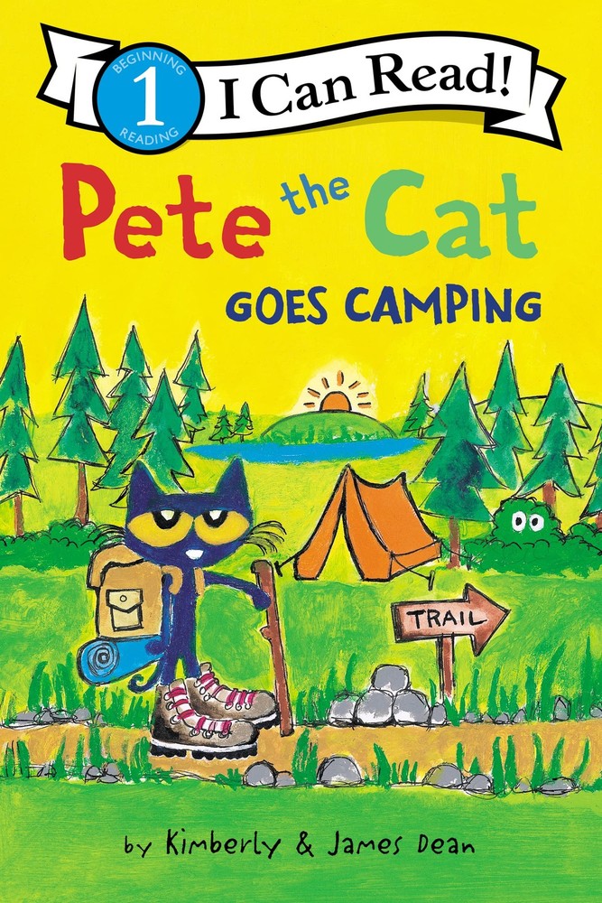 Pete the Cat Goes Camping: A Fun Nature Story for Children (Ages 4-8) (I Can…