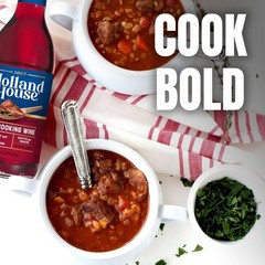 Elevate Your Dishes with 16 FL OZ Red Cooking Wine – Gluten-Free & Vegetarian