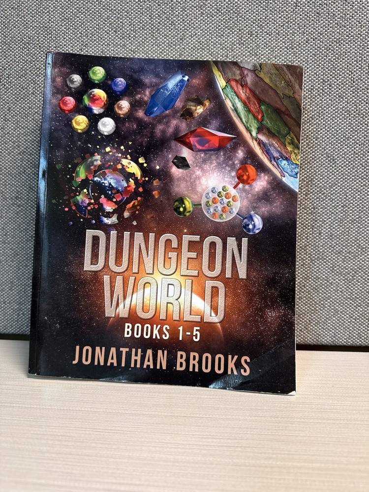 Dungeon World Books 1-5 (Dungeon World Series) Paperback Fantasy Dungeons Brooks