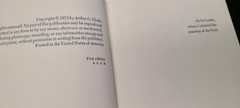 Rendezvous with Rama by Arthur C. Clarke (1973, Hardcover) First Edition