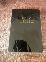 Holy Bible King James Version KJV Black Faux Leather Bound. Brand New Sealed