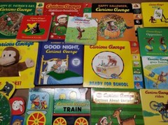 Lot of 10 CURIOUS GEORGE Board Books by Margret & H. A. Rey „Random Mix”