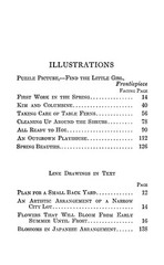 Gardening For Little Girls 1917 (154 Pages)