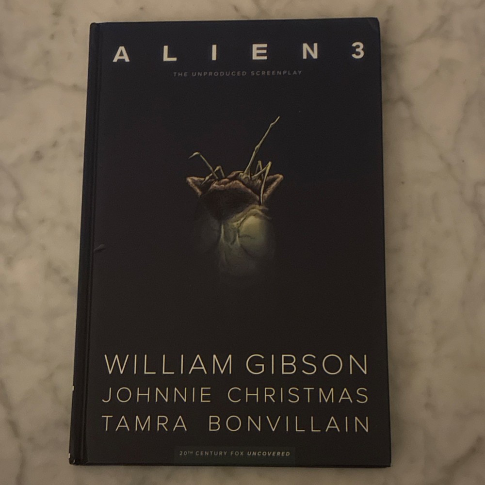 Alien 3 The Unproduced Screenplay HC Dark Horse William Gibson OOP Graphic Novel