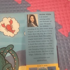 Salina Yoon Penguin and Ollie (Hardcover) Picture Book, Ages 4-8, Bloomsbury