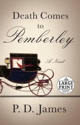 Death Comes to Pemberley (Random House Large Print) – Paperback – GOOD
