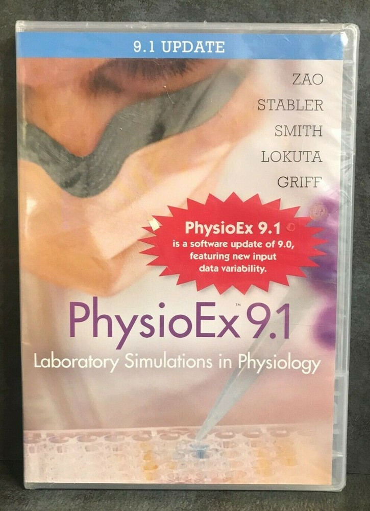 CD-ROM PhysioEx 9.1 Update for Windows – NEW 2014