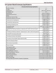 MERCURY V6 175 200 225 V8 200 225 250 300 FourStroke Service Manual 2022