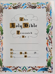 Vintage Holy Bible King James Version Red Letter Heirloom Bible Publishers 1971