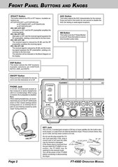 YAESU FT-450D Transceiver Operation Manual Operation Guide, TOUGH SPIRAL BINDING