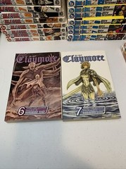 Claymore Manga Shonen Jump Advanced Books Norihiro Yagi – Lot of 6- #1,2,3,5,6,7