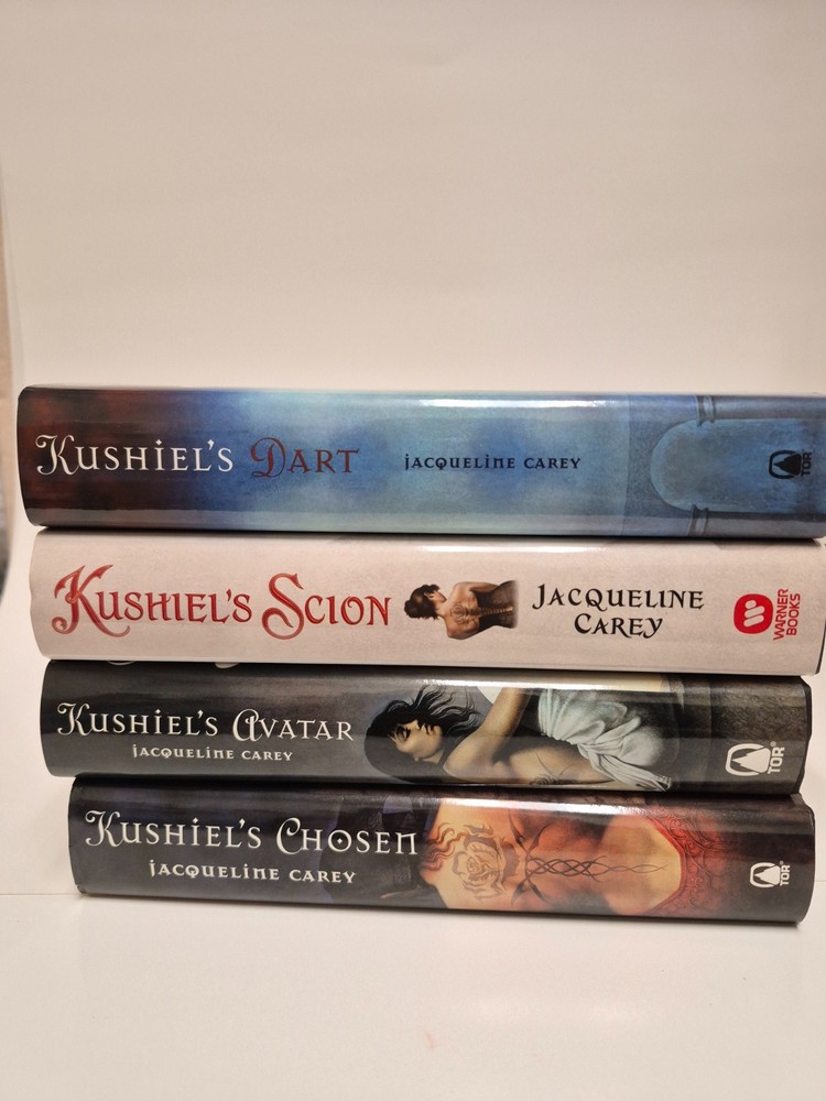Kushiel’s Legacy Lot of 4, Jacqueline Carey, First Edition HC Tor