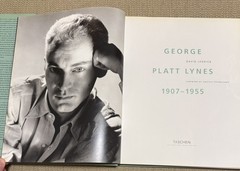 GEORGE PLATT LYNES by David Leddick (2000 HC) SIGNED COPY, 10×13, Lg. B&W, 240pp