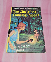 39 Nancy Drew Mystery Carolyn Keene Matte HC White End Pages Behind Tree Dancing