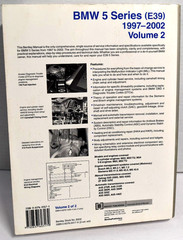 BMW E39 5 Series Service Manual 1997-2002 Bentley Workshop (Volume 2)*VERY GOOD*