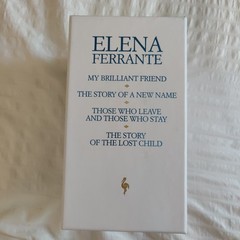 The Neapolitan Novels box set by Elena Ferrante(Europa Editions,trade paperback)
