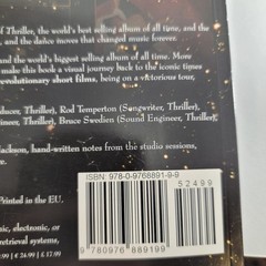 Thriller 25 The Book Michael Jackson 2008 Collectable 25th Anniversary Book