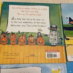 Pete The Cat Books Lot Of 6 Large Hardcover Picture Kids Easter Halloween Xmas