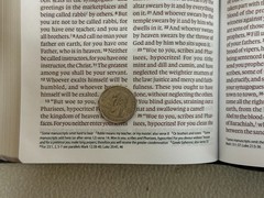 ESV Giant Print Personal Size Bible, Red Letter, TruTone, Mahogany