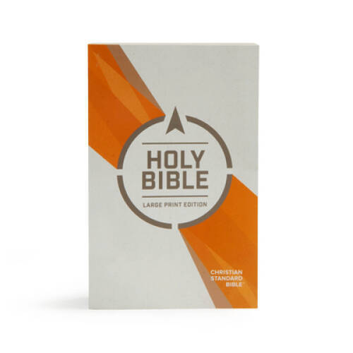 CSB Outreach Bible, Large Print Edition – Paperback – VERY GOOD