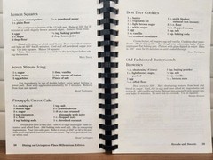 Dining On Livingston Place Cookbook Metairie Louisiana Millennium Edition