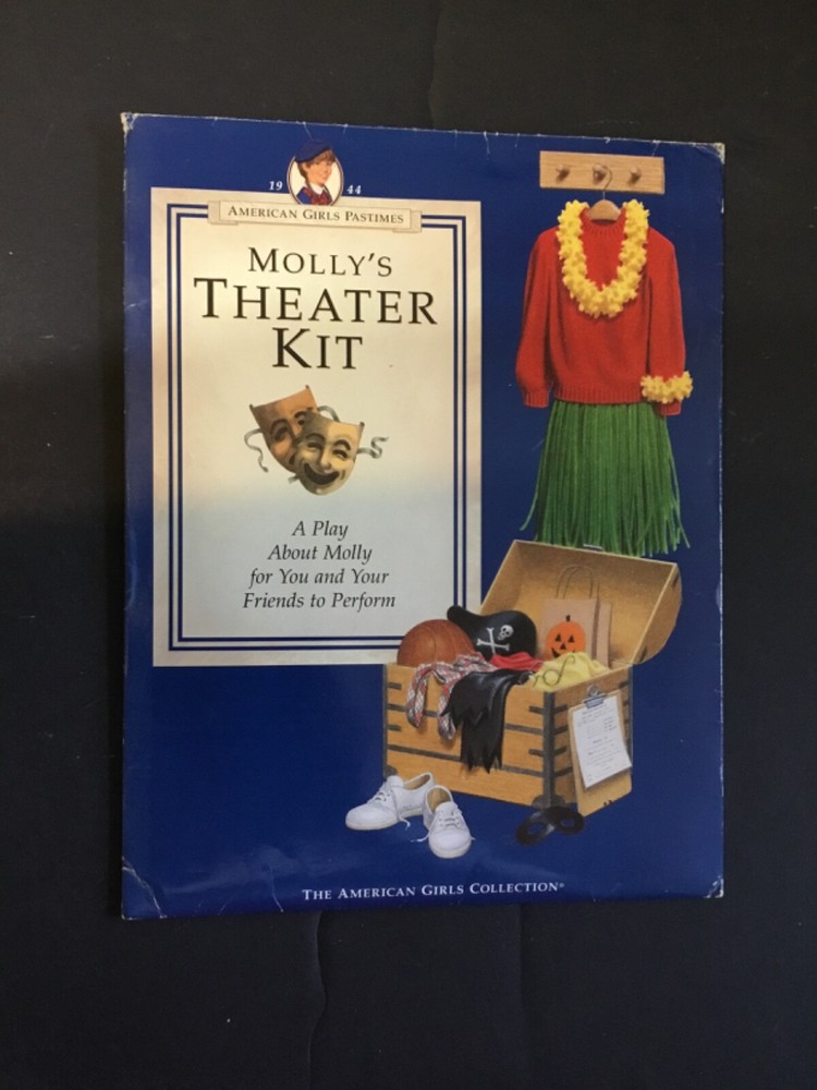 Vintage American Girl Pastimes Collection:Molly’s Theater Kit Pleasant Company