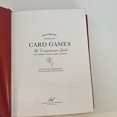 ULTIMATE BOOK OF CARD GAMES: Comprehensive Guide to 350+ Games by Scott McNeely