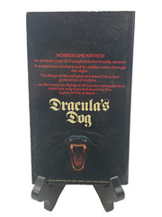 KEN JOHNSON PAPERBACK – Dracula’s Dog 1978 (Paperbacks From Hell) (1st printing)