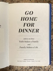 Go Home For Dinner SIGNED by Mike Pence – 1st Printing Near Fine HC