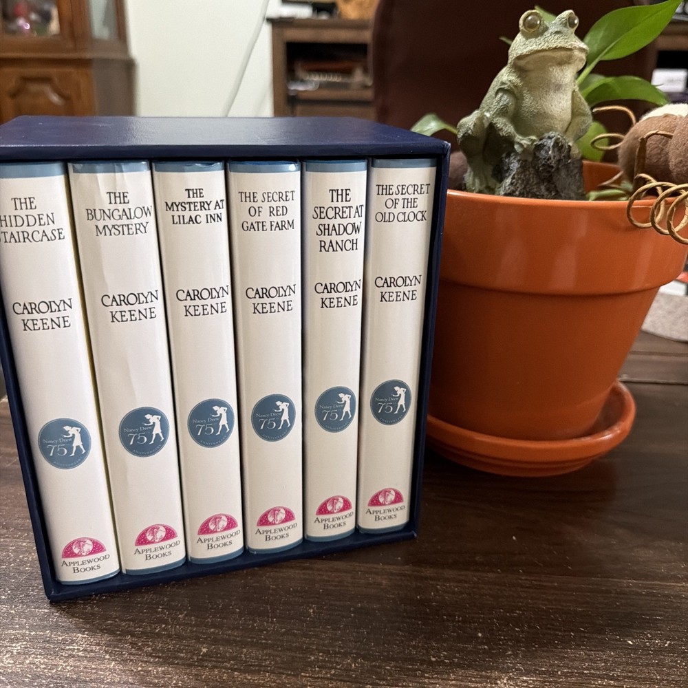 NANCY DREW MYSTERY STORIES 75th Anniversary Box Set Carolyn Keene Hardcover