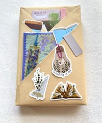 Blind Date With A Book Bookish Gift Bookmark Stickers fiction mystery Book Lover