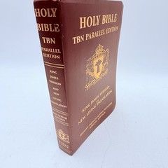 Holy Bible TBN Parallel Edition King James Version Living Translation KJV NLT