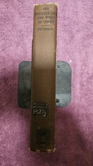 ‡ ✝️ Greater Life and Work of Christ by Patterson • 1928 HC 2nd Ed Ex-Library