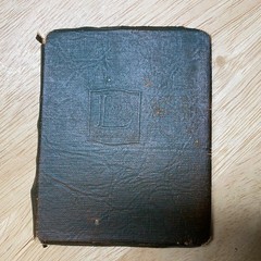 RARE Little Leather Library Book • In The Rue Morgue • Edgar Allen Poe • Redcrof