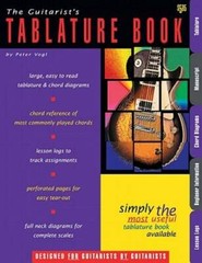 The Guitarist’s Tablature Book – Blank Guitar Tab Paper – Paperback – GOOD
