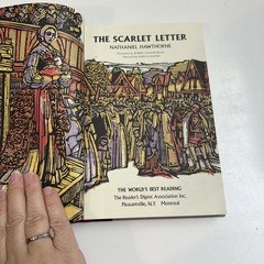 The Scarlet Letter by Nathaniel Hawthorne 1984 Hardcover Illustrated