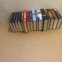 Lot Of 16 Hardcover Books Mixed Authors 2 Without Dj