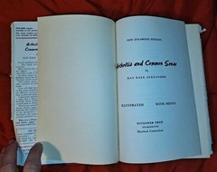 Arthritis & Common Sense by Dan Dale Alexander, 1955, includes menus, 255 pages