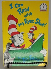 I Can Read With My Eyes Shut Dr. Seuss VERY GOOD 7″x 9″ Beginner Books