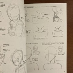 How to Draw a Girl’s Body: Character Bones and Flesh Art Book Illustration