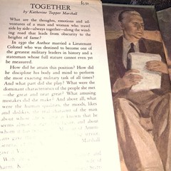 1947 „Together” Katherine Tupper Marshall Hardcover General Marshall